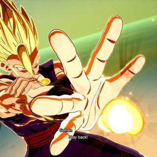 Base Gohan DB Super Hero wallpaper