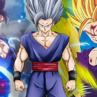 Base Gohan DB Super Hero wallpaper