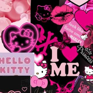Baddie Hello Kitty iPhone wallpaper