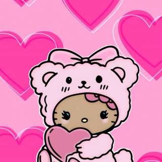 Baddie Hello Kitty iPhone wallpaper