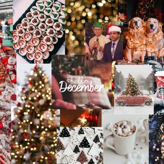 December aesthetic laptop wallpaper