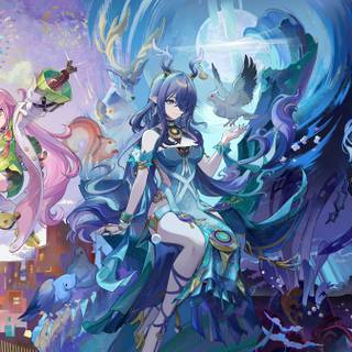 Aino Genshin Impact wallpaper