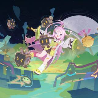 Aino Genshin Impact wallpaper