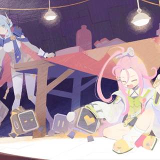 Aino Genshin Impact wallpaper