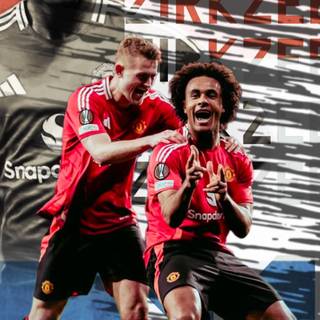 Manchester United Joshua Zirkzee wallpaper