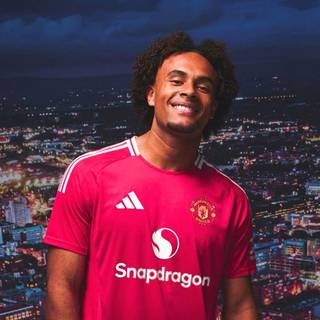 Manchester United Joshua Zirkzee wallpaper