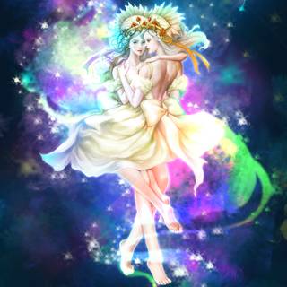 Gemini anime wallpaper