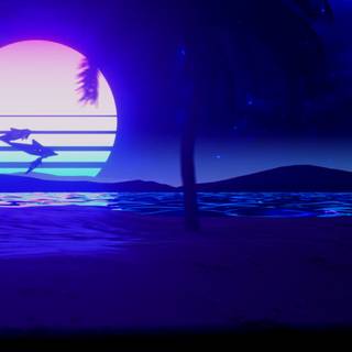 Steam wave wallpaper