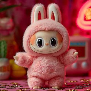 Labubu winter wallpaper