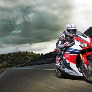 Winter motorbike wallpaper