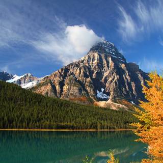 Canada mountain autumn wallpaper
