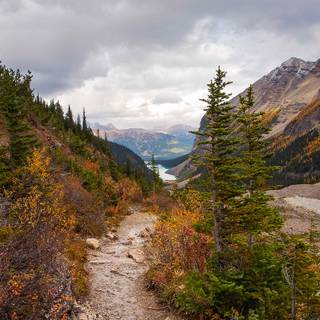 Canada mountain autumn wallpaper