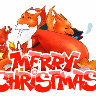 Charizard Christmas wallpaper