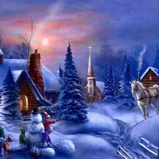 Windows 11 Christmas wallpaper