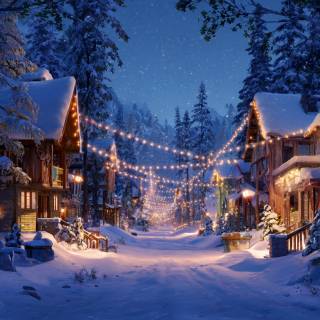 Windows 11 Christmas wallpaper