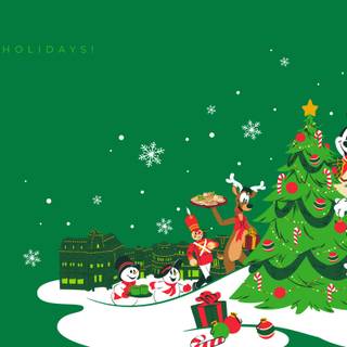 Windows 11 Christmas wallpaper