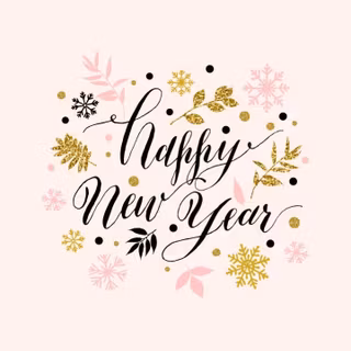 Kawaii Happy New Year wallpaper