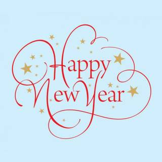 Kawaii Happy New Year wallpaper