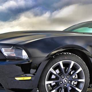 Ford Mustang winter wallpaper