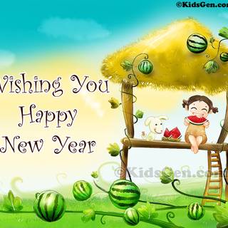 New Year 1280x1024 wallpaper