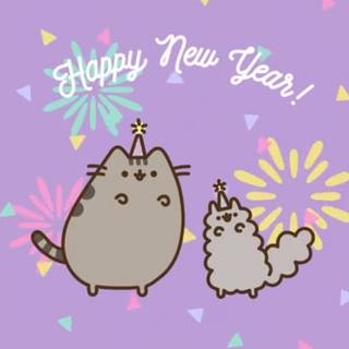Happy New Year 2026 kawaii wallpaper