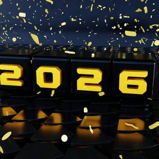 New Year’s Day 2026 wallpaper