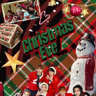 Stray Kids Christmas phone wallpaper