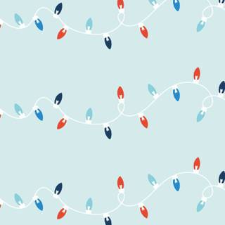 Winter pattern iPhone wallpaper