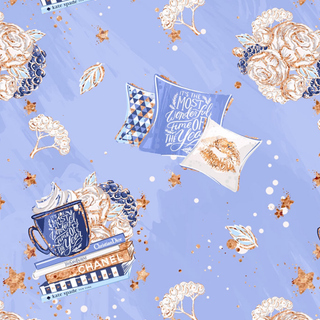 Winter pattern iPhone wallpaper