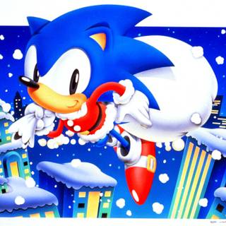 Sonic Merry Christmas wallpaper