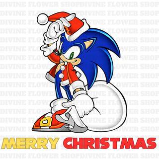 Sonic Merry Christmas wallpaper