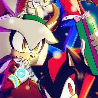 Sonic Merry Christmas wallpaper