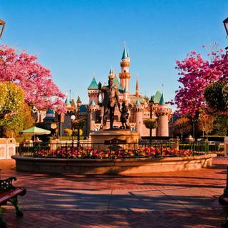 Disney autumn aesthetic laptop wallpaper