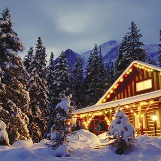 Winter holidays desktop wallpaper