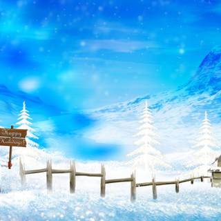 Winter holidays desktop wallpaper