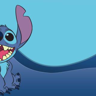 Cute Stitch desktop wallpaper