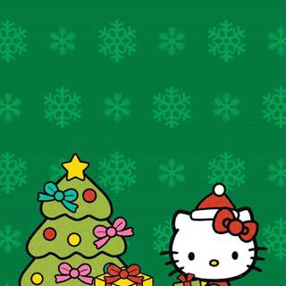 Sanrio Christmas phone wallpaper