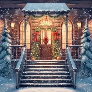 Winter Christmas season wallpaper