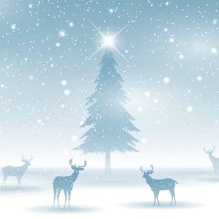 Winter Christmas season wallpaper