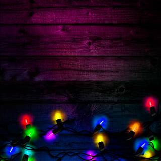 Purple Christmas iPhone wallpaper