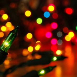 Red Christmas iPhone wallpaper