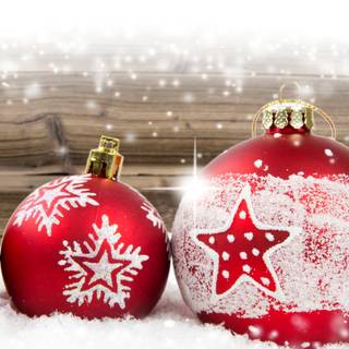 Red Christmas 4k wallpaper