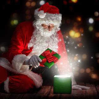 Red Christmas 4k wallpaper