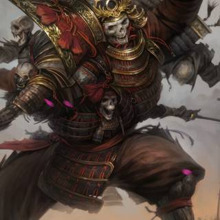 Skeleton warrior wallpaper