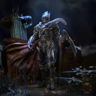 Skeleton warrior wallpaper