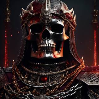 Skeleton warrior wallpaper