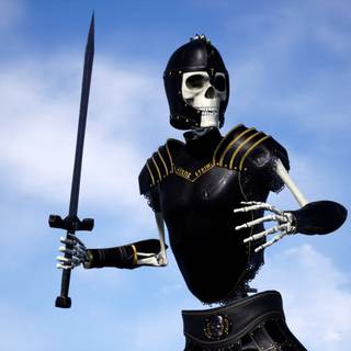 Skeleton warrior wallpaper
