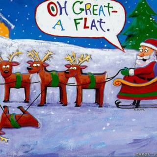 Funny Xmas wallpaper