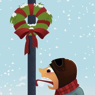 Funny Xmas wallpaper