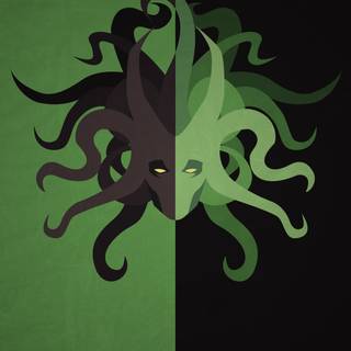 Green magic wallpaper